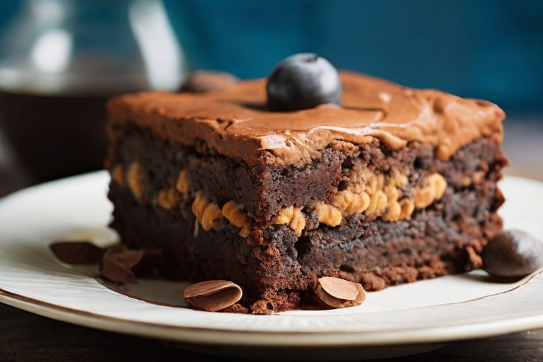 Gluten-Free Brownie Cake