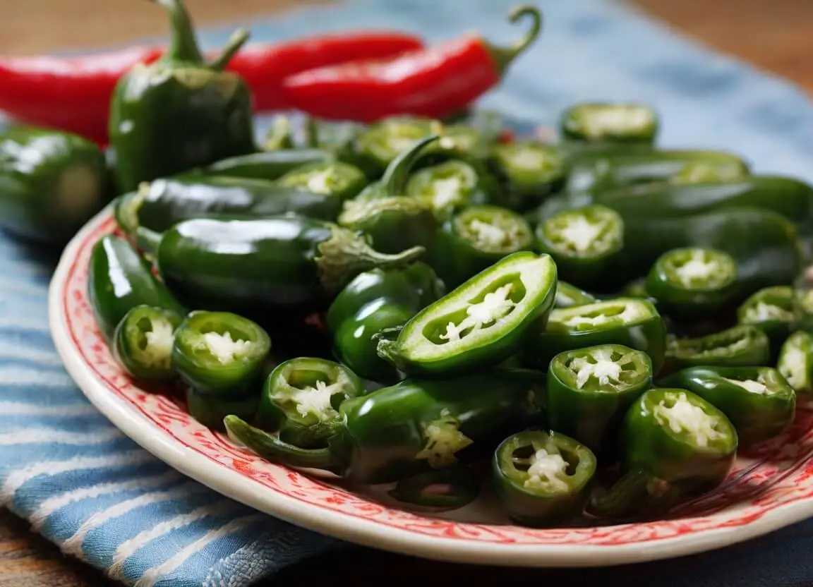 Jalapenos sliced