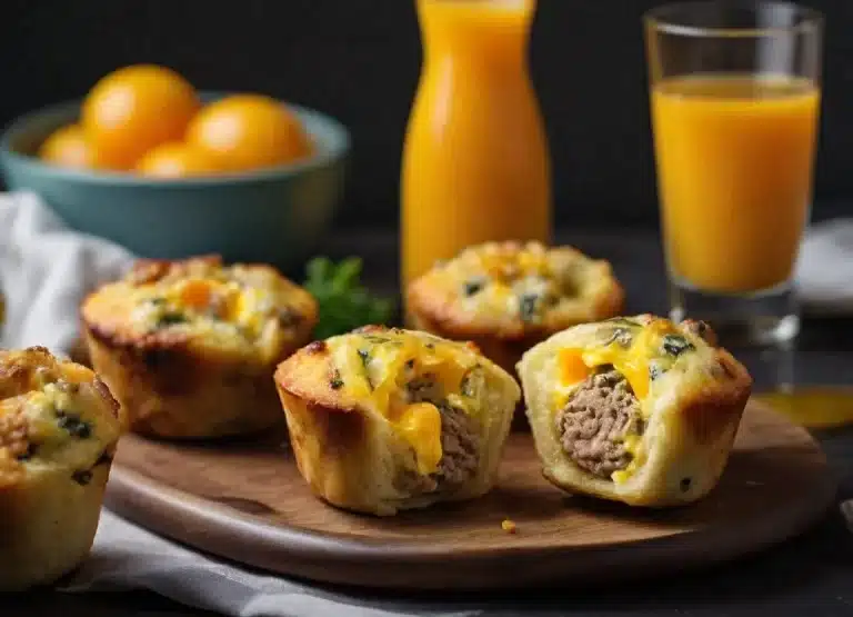 sausage egg and cheese bites recipe