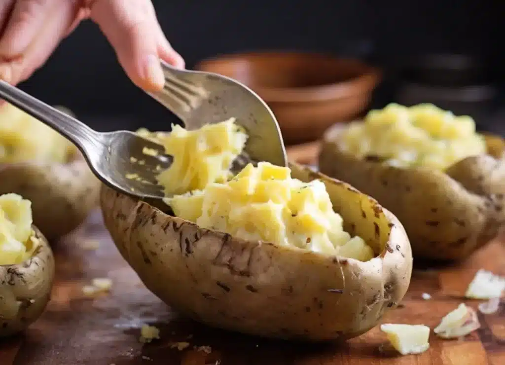 air fryer twice baked potato
