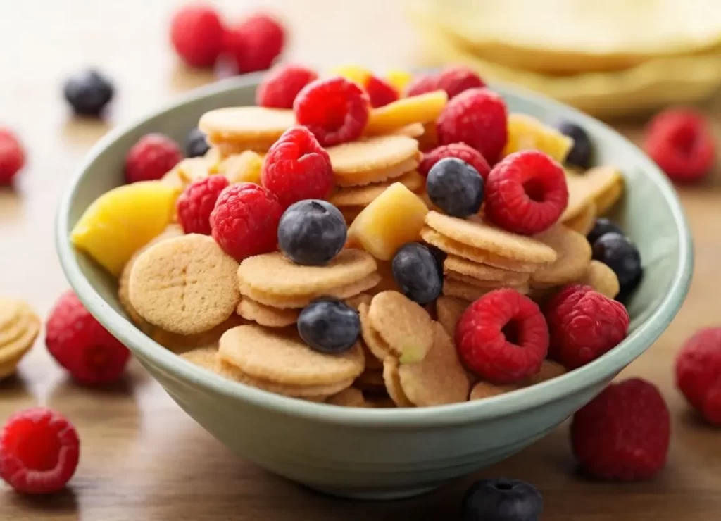 sugar-Free Nilla Wafers fruit salad