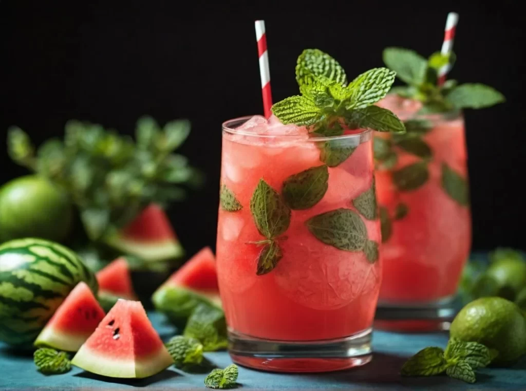 Watermelon Mint Cortisol Mocktail - Popular Cortisol Mocktail Recipes