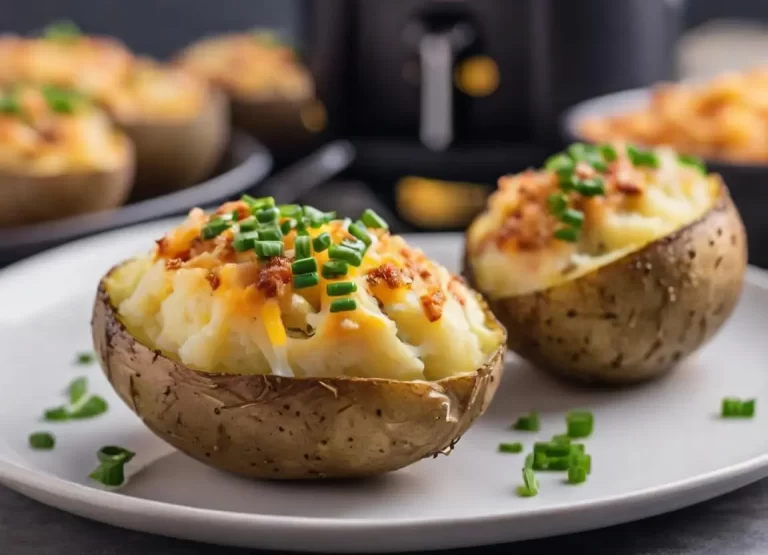 air fryer twice baked potato