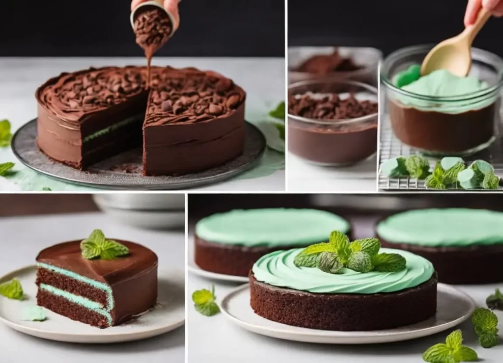 mint chocolate cake