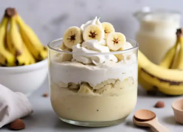 gluten free banana pudding