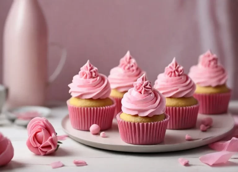 pink cupcakes