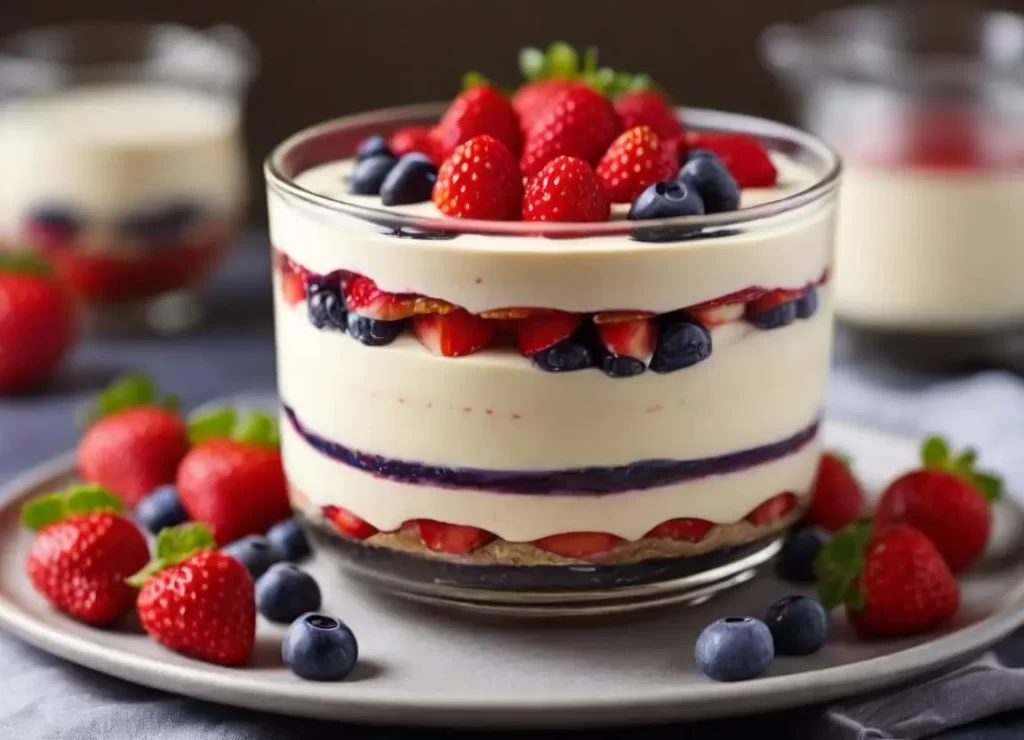 gluten free fruits pudding
