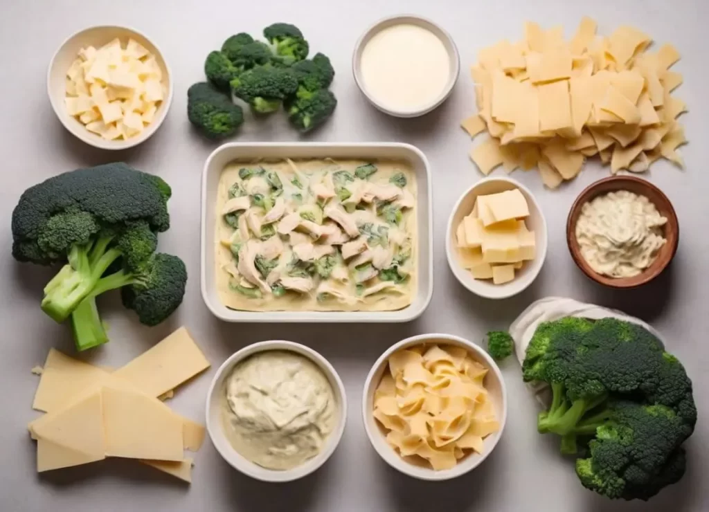 chicken and broccoli lasagna recipe
