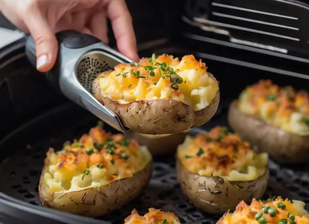 air fryer twice baked potato
