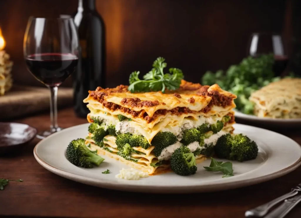 chicken and broccoli lasagna recipe
