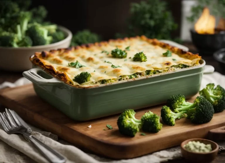 chicken and broccoli lasagna recipe