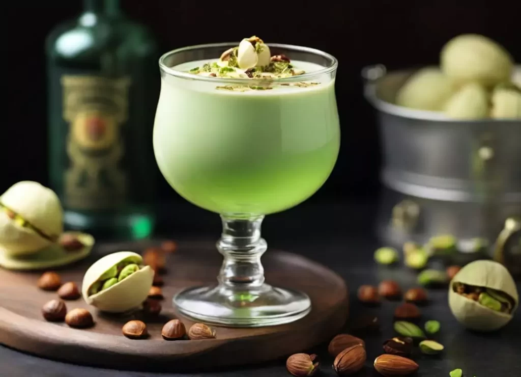 the Classic Pistachio Martini ingredients