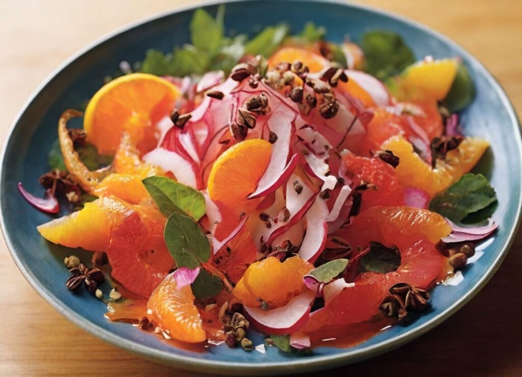 Spicy Clove and Citrus Salad