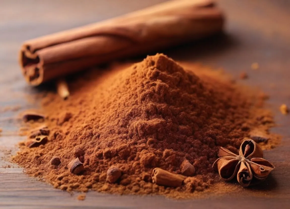 Ground cinnamon