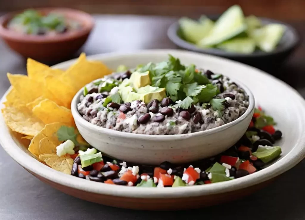 Black Bean Cotija Dip

