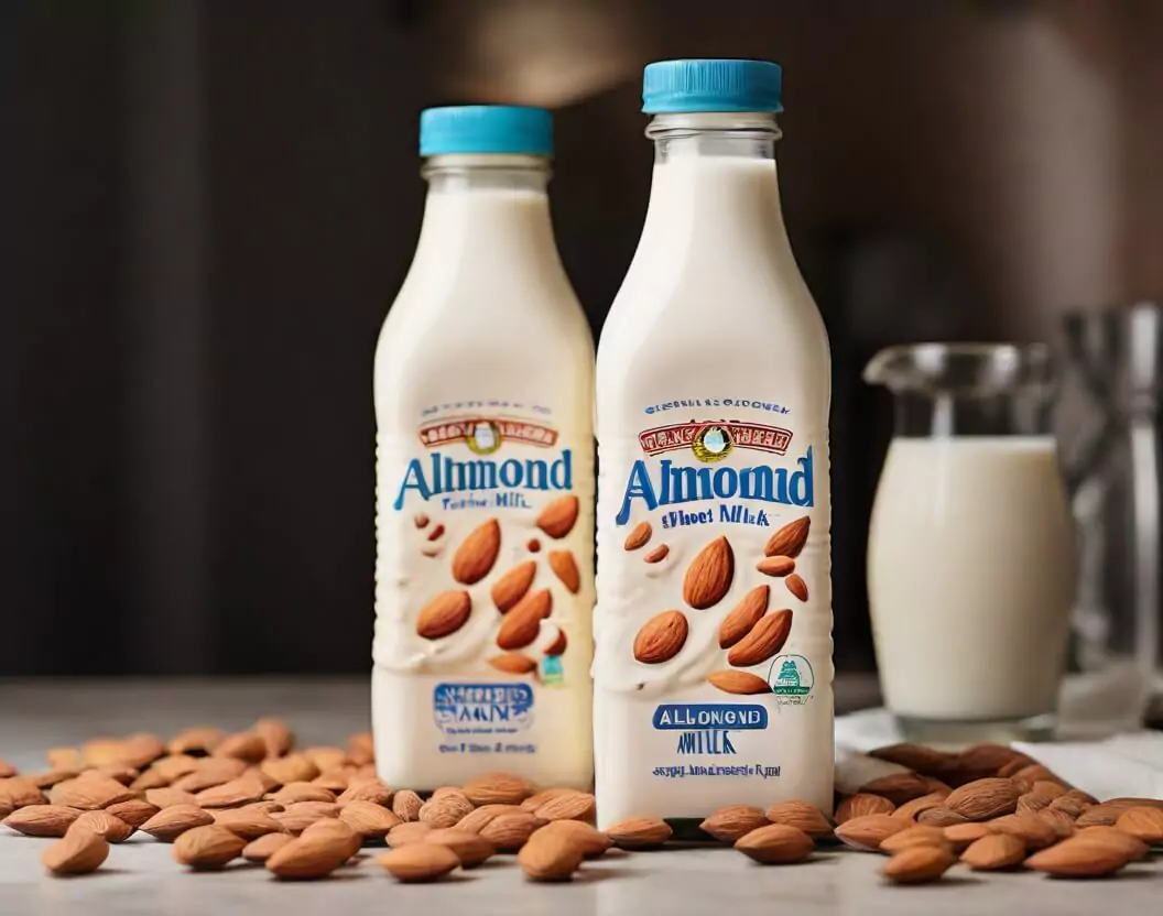 Unsweetened almond milk