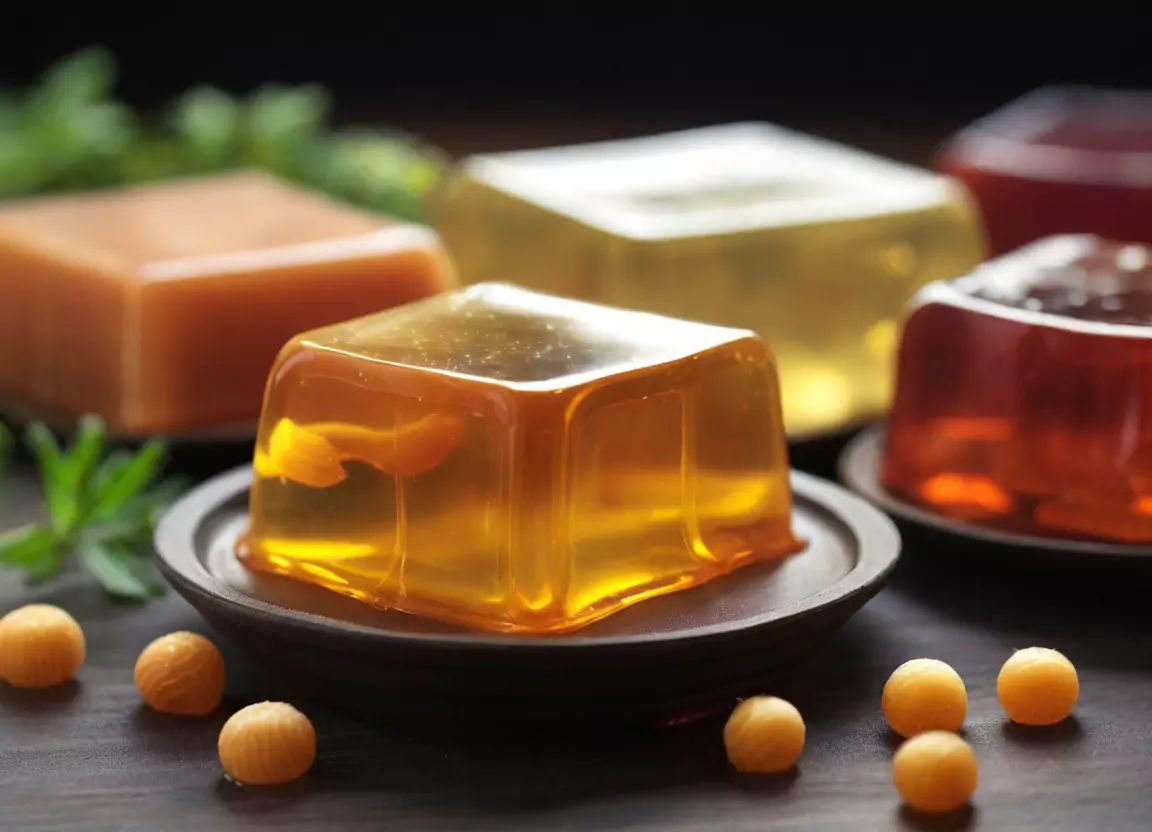 Gelatin (or agar-agar for a vegetarian option)