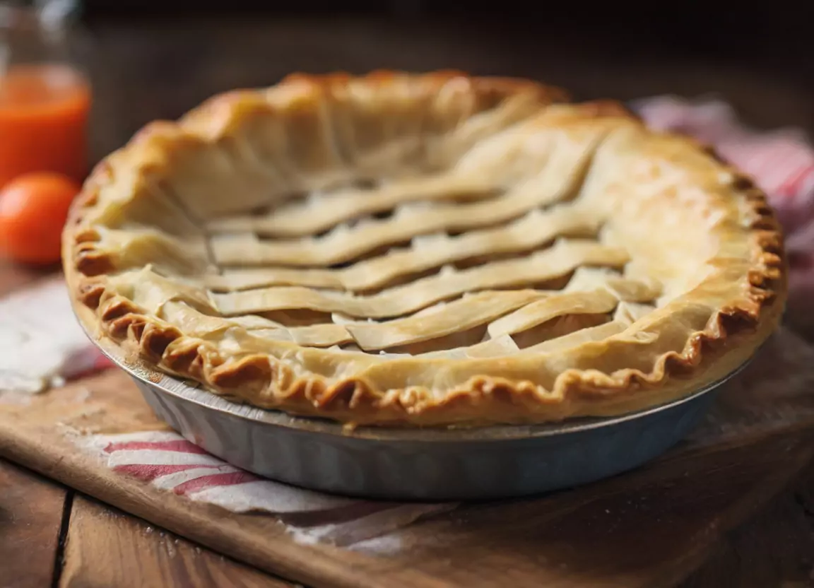 Pie pastry (double crust) to make mulberry pie recipe
