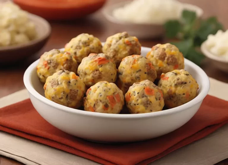 sausage ball recipe without bisquick