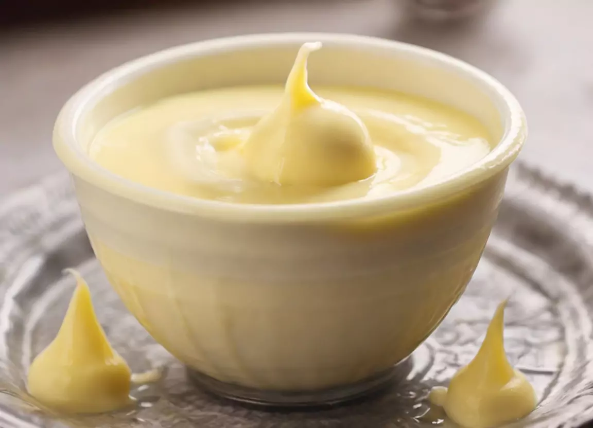 Vanilla custard to make vanilla mousse recipe