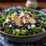 broccoli blueberry salad