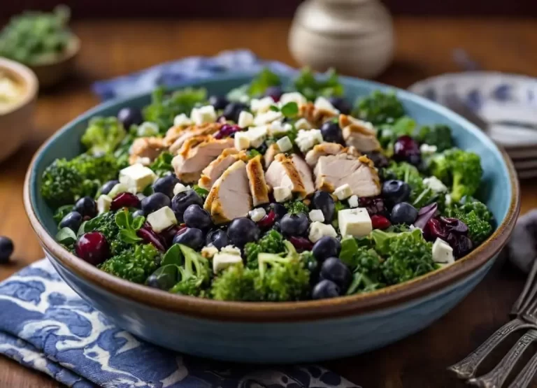 broccoli blueberry salad
