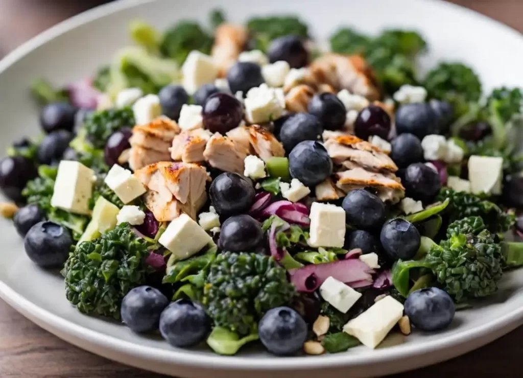 broccoli blueberry salad
