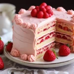 cake with strawberry filling recipe
