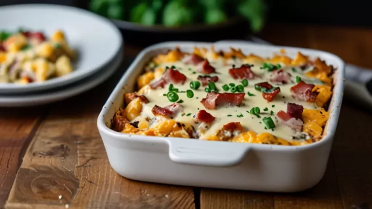 keto chicken bacon ranch casserole